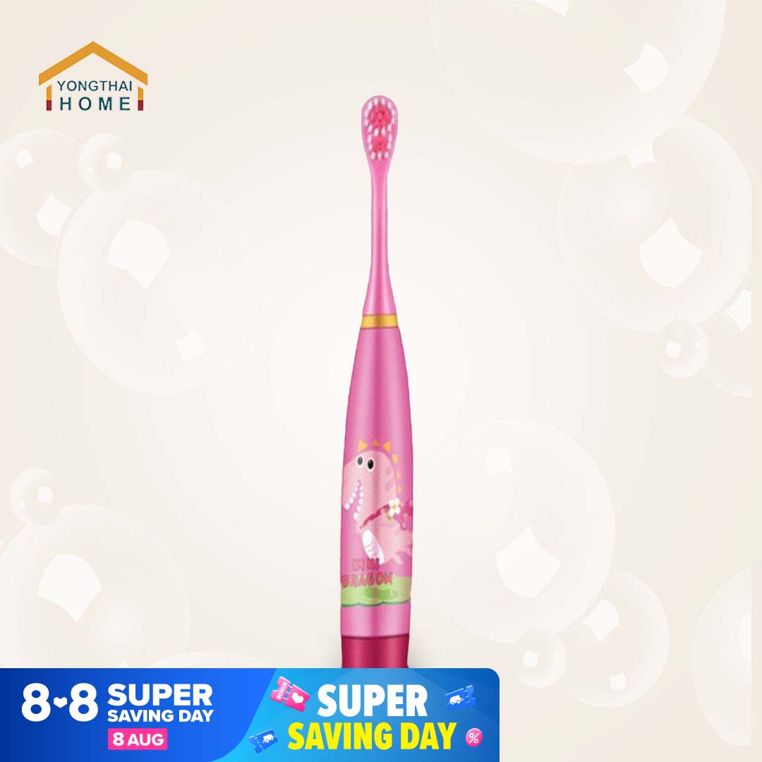 Yongthai แปรงสีฟันไฟฟ้า แปรงสีฟัน  สำหรับเด็กรุ่น R01-B R01-P