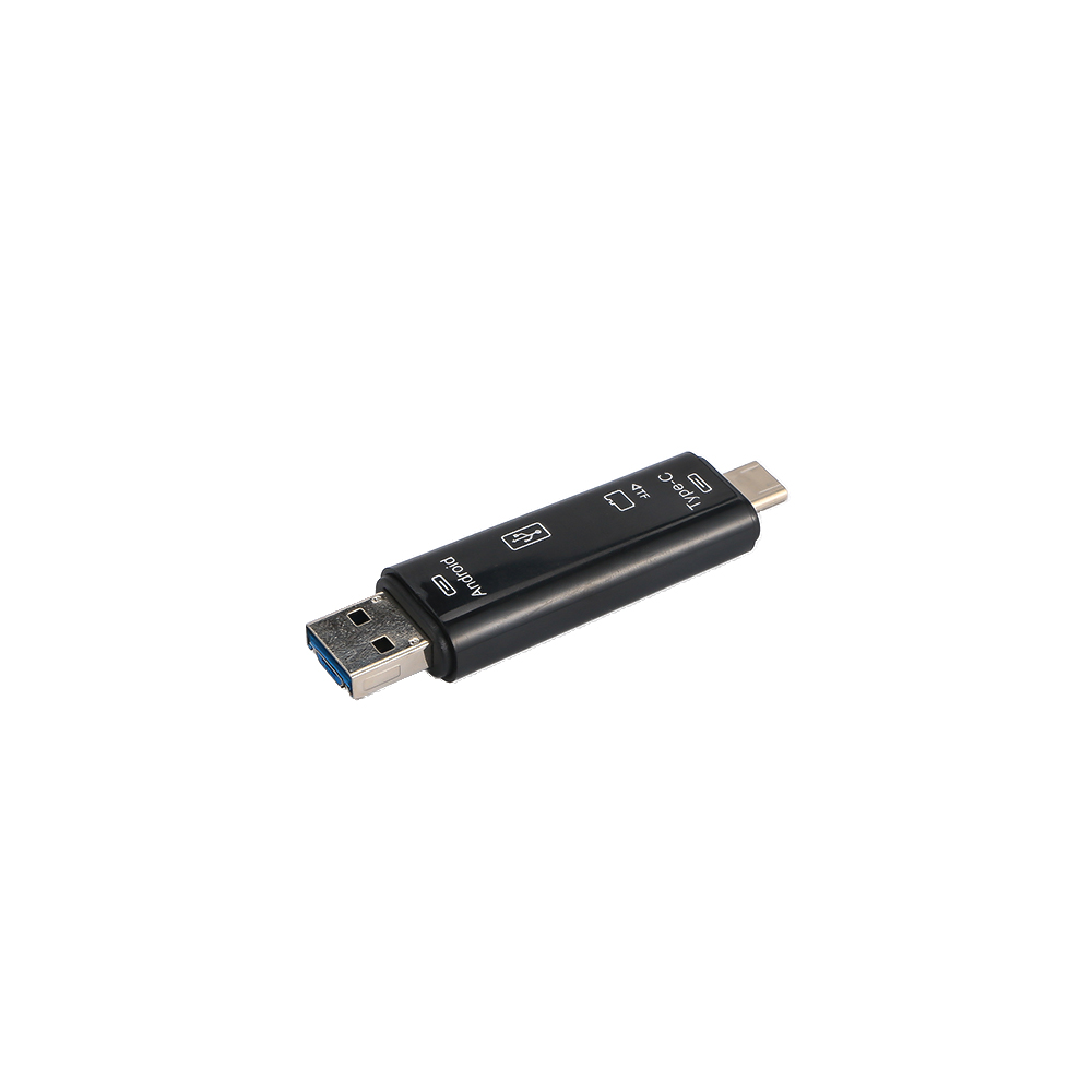 M8CYS สมาร์ท USB TF ตัวอ่านไมโครการ์ดอะแดปเตอร์ OTG USB 2.0 3 In 1