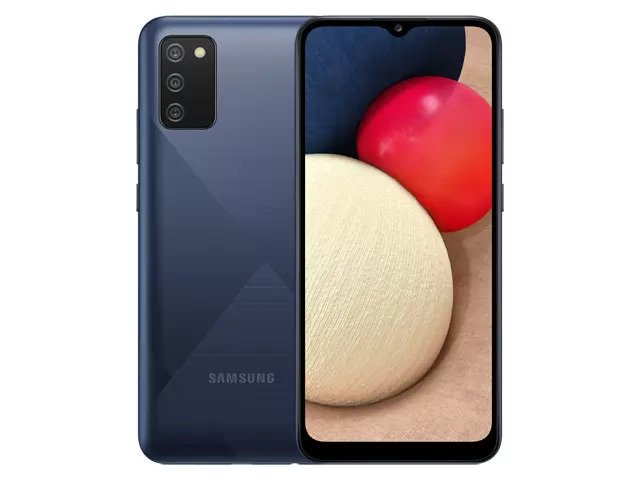 Samsung A02S (4+64GB) สีดำ และ สีน้ำเงิน + กล้องหลัง 3 ตัว + จอกว้าง 6.52" (รับประกัน 1 ปี)