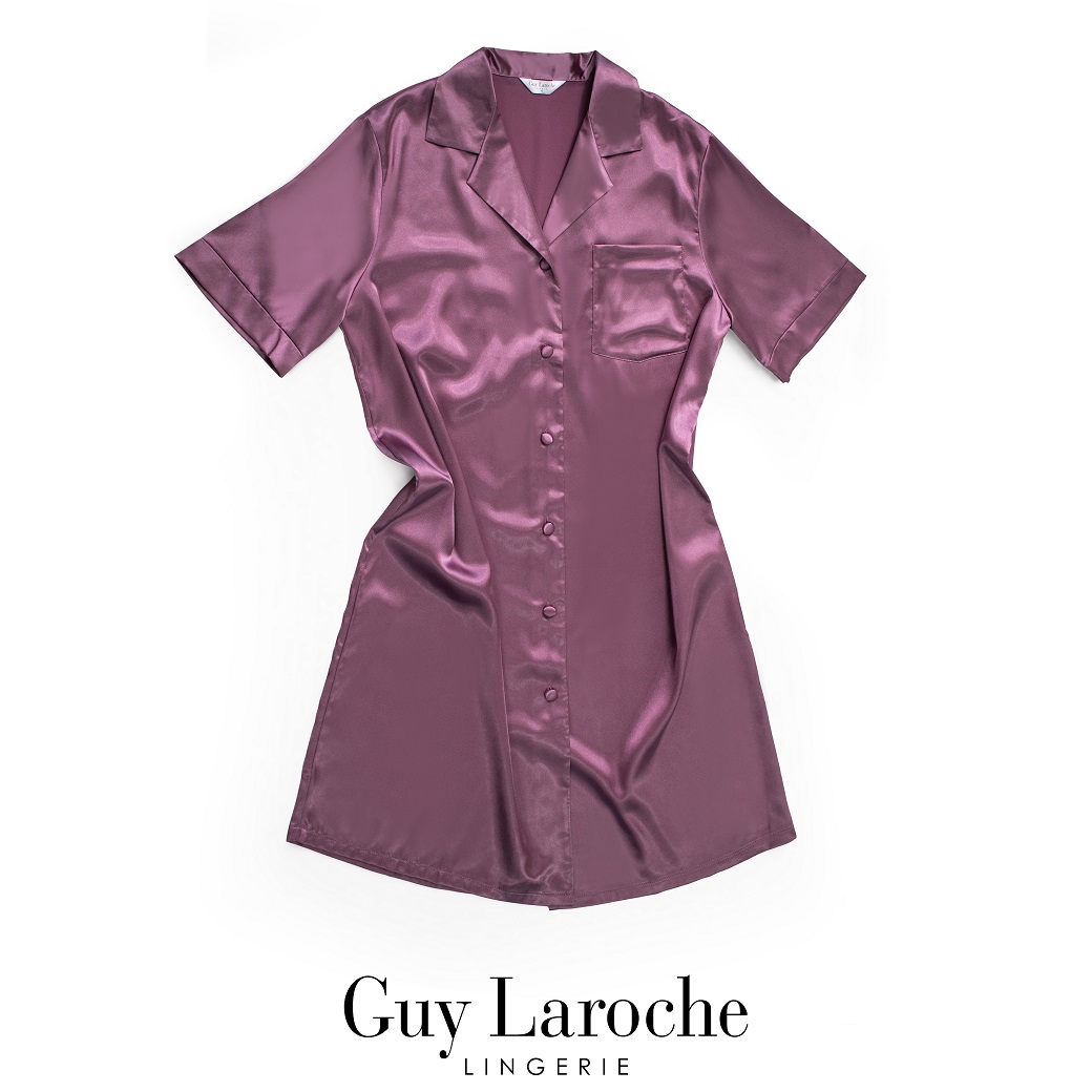Guy Laroche Lingerie : Satin Nightwear GV3004 ชุดนอนซาติน