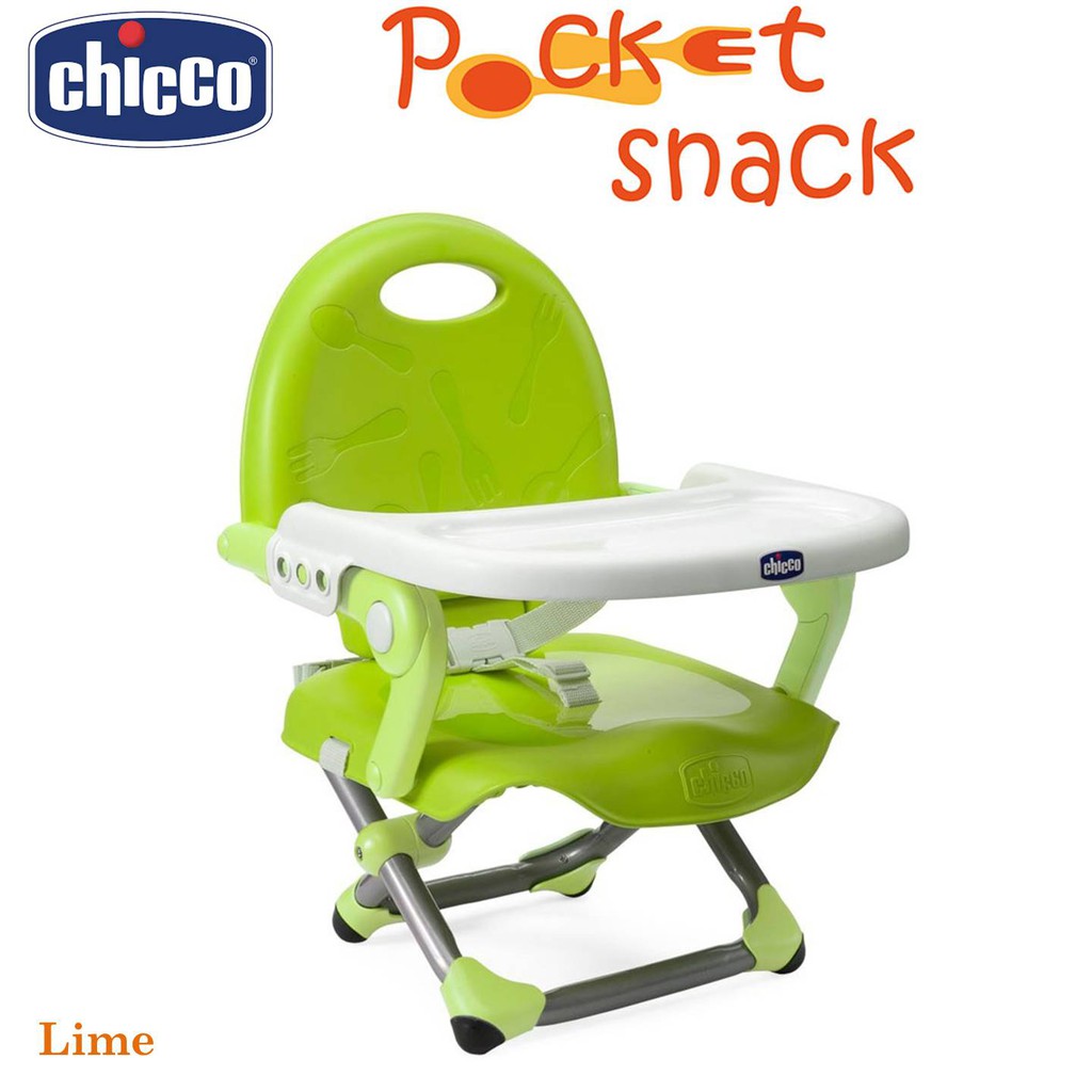 Chicco เก้าอี้บูสเตอร์ทานข้าวเด็ก Pocket Snack Booster Seat