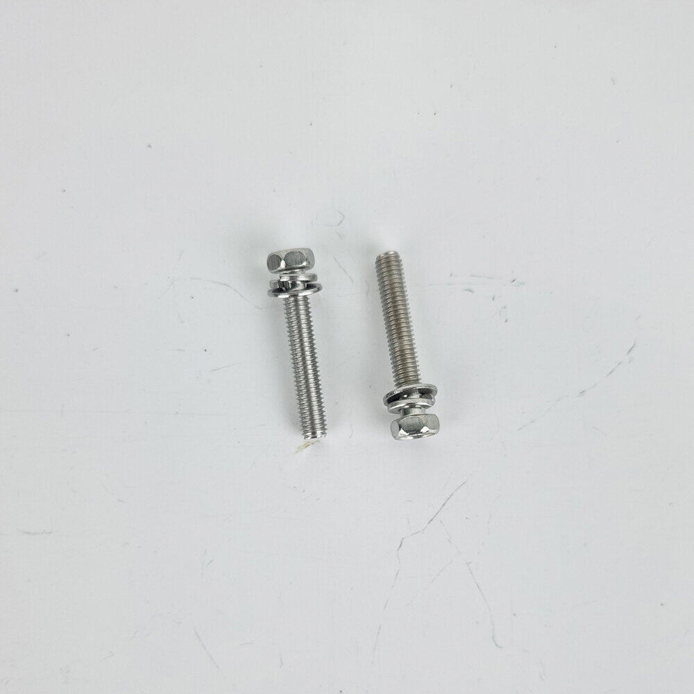 [?พร้อมส่ง]?น็อตพร้อมแหวนกันคลาย ยึด Adapter surf truck ยาว 20-30mm stainless steel ไม่เป็นสนิม smoothstar, rare ant, geele