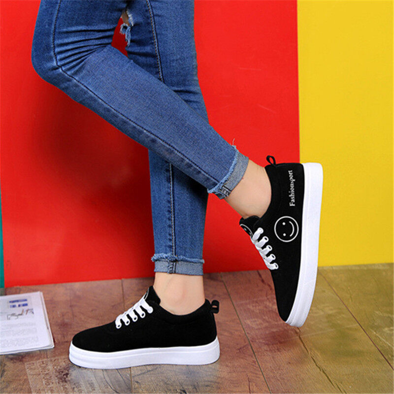 ☀ Korean Style ☀ รองเท้าผ้าใบแฟชั่นรองเท้าผ้าใบคุณภาพสูงรองเท้าแฟชั่นสตรี