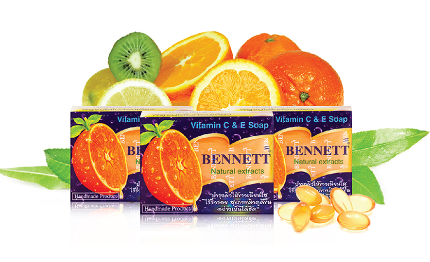 Bennett Natural Extracts Vitamin C&E Soap