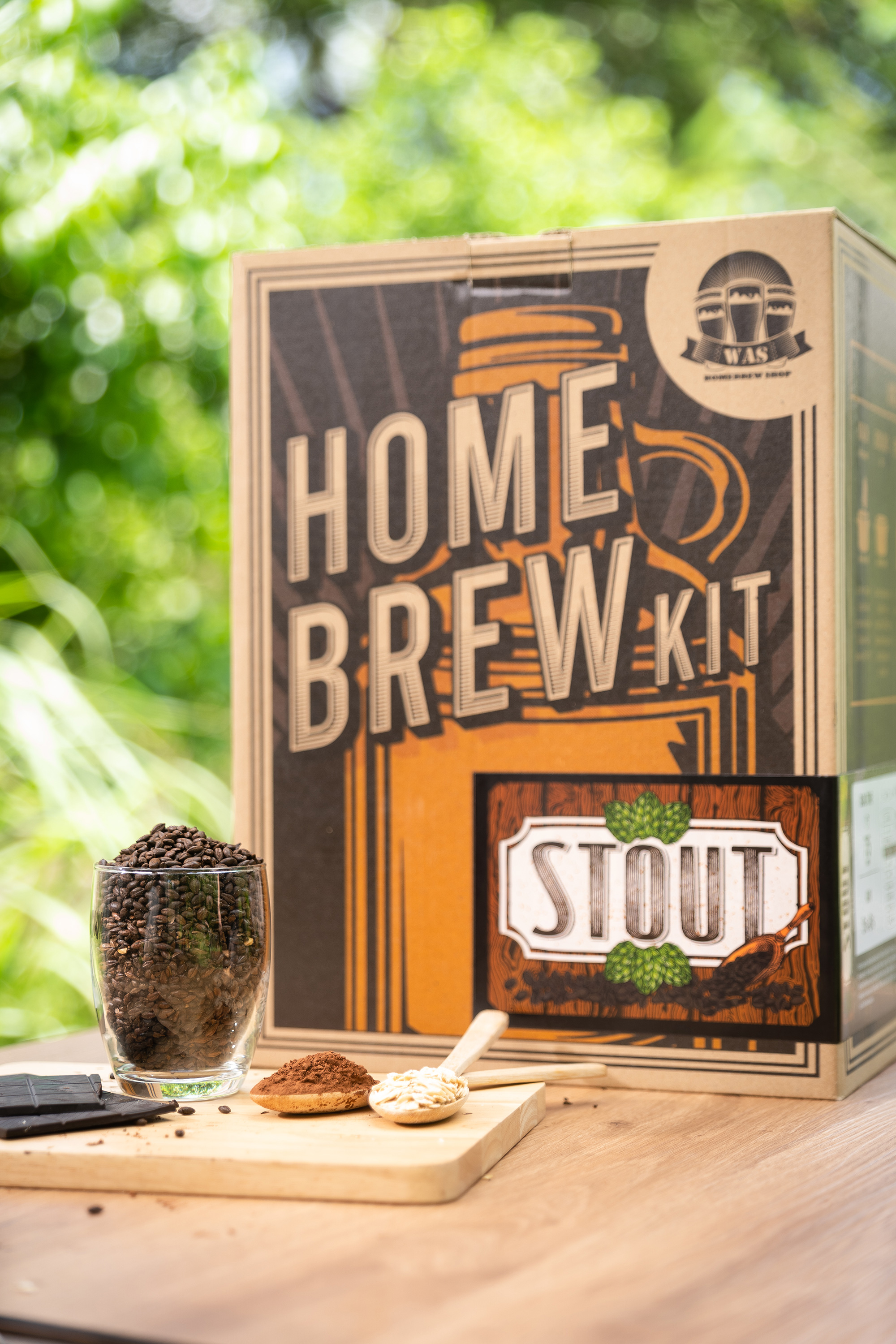 WAS HOMEBREW KIT Stout 4/10/20Liters วอส​ โฮมบรูวคิท 4/10/20ลิตร ชุดทำเครื่องดื่มคราฟท์ Stout ราคา 3,290 บาท*ส่งฟรี
