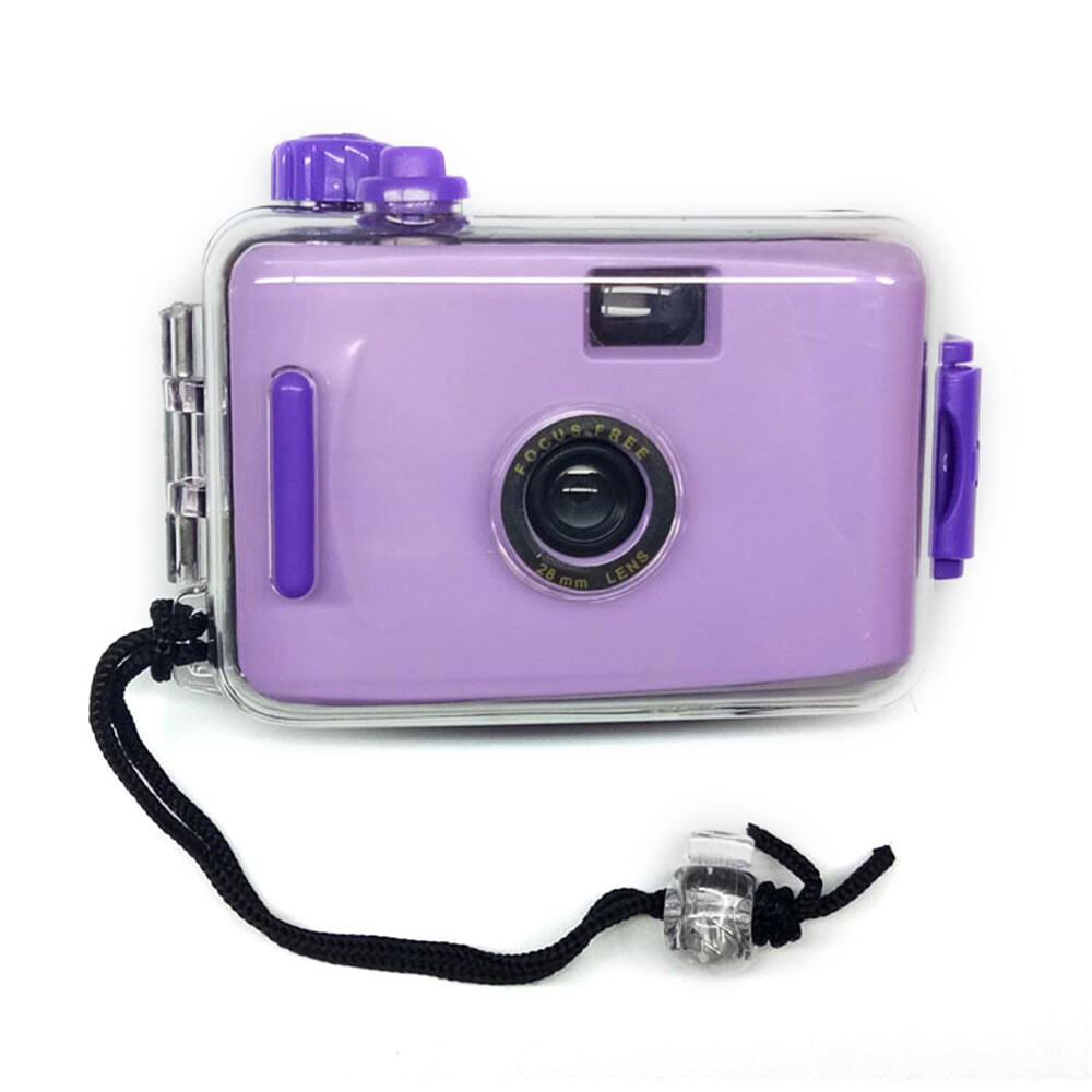 Highmax LOMO กล้องของเล่นสำหรับเด็ก,กล้องฟิล์มติดใต้น้ำกล้องถ่ายใต้น้ำได้แบบไม่ใช้แล้วทิ้งกันน้ำและกันกระแทกกล้องแบบเล็งและกดถ่าย (ไม่ต้องใช้แบตเตอรี่)