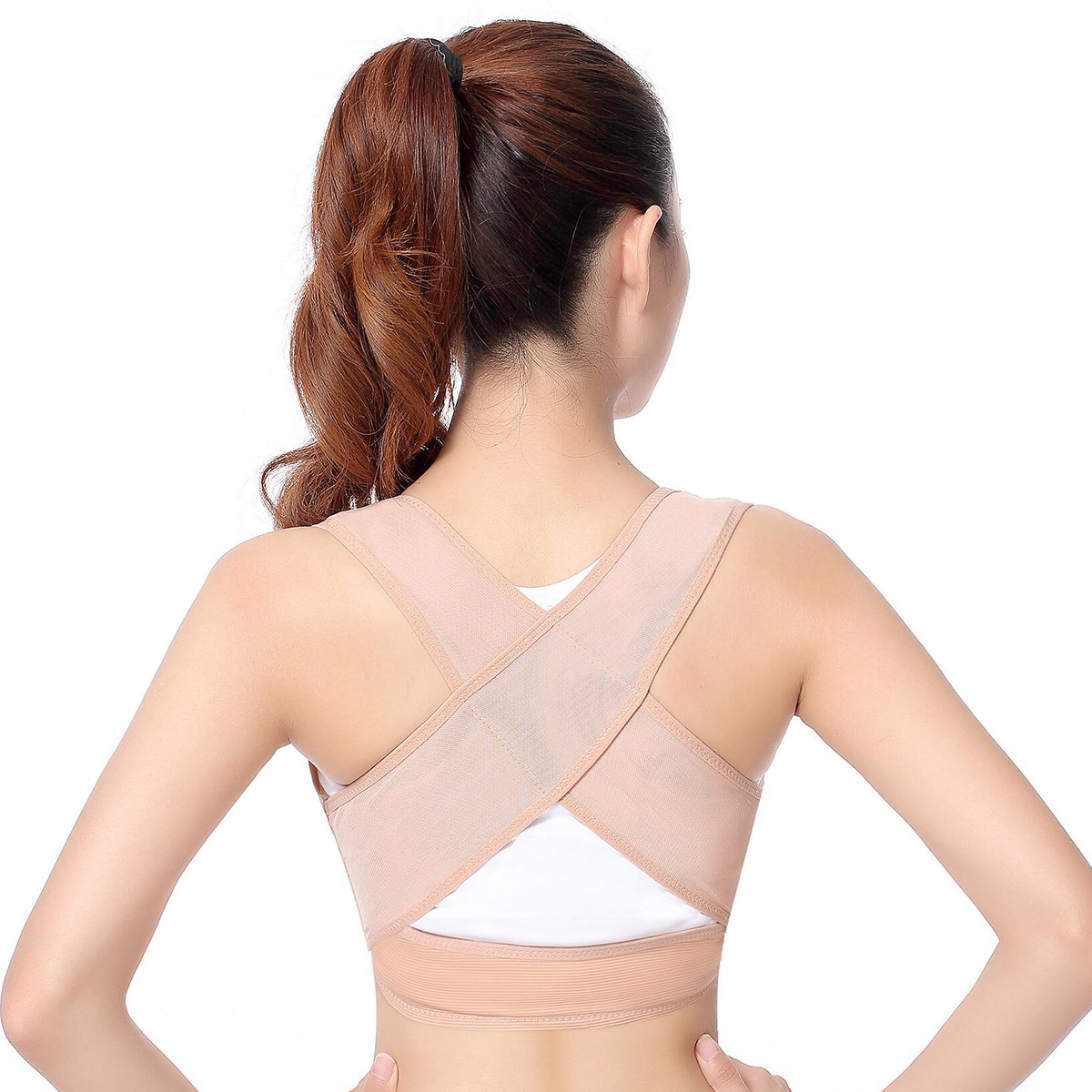 Thin section back mind hold x corsets back kyphosis correction with spine sitting posture orthotics correct clothes