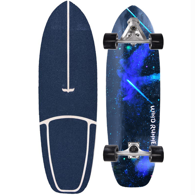 [จะได้รับสินค้าภายใน2-5วัน] YomiStudio skateboard เซิร์ฟสเก็ต สเก็ตบอร์ด Surfskate Surf Skateboards CX7 เซิร์ฟสเก็ต แข็งแรง ทนทานสูง