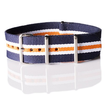 โปรโมชั่น สายนาโต้ nato strap รุ่น Navy White Orange ลดกระหน่ำ สายนาฬิกา สายนาฬิกาหนัง สายนาฬิกา smart watch สายนาฬิกา g shock สายนาฬิกา casio แท้