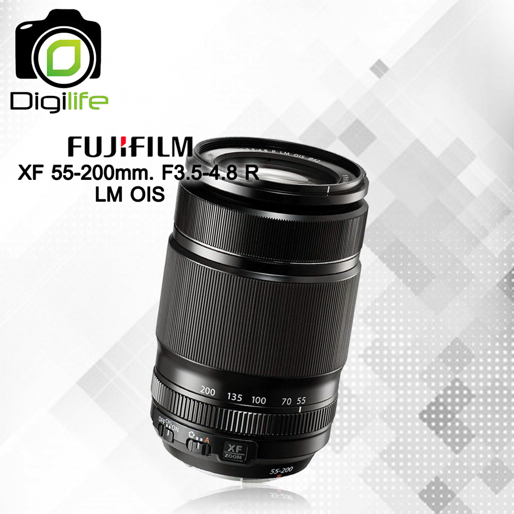 Fuji Lens XF 55-200 mm. F3.5-4.8 R LM OIS - รับประกันร้าน Digilife Thailand 1ปี