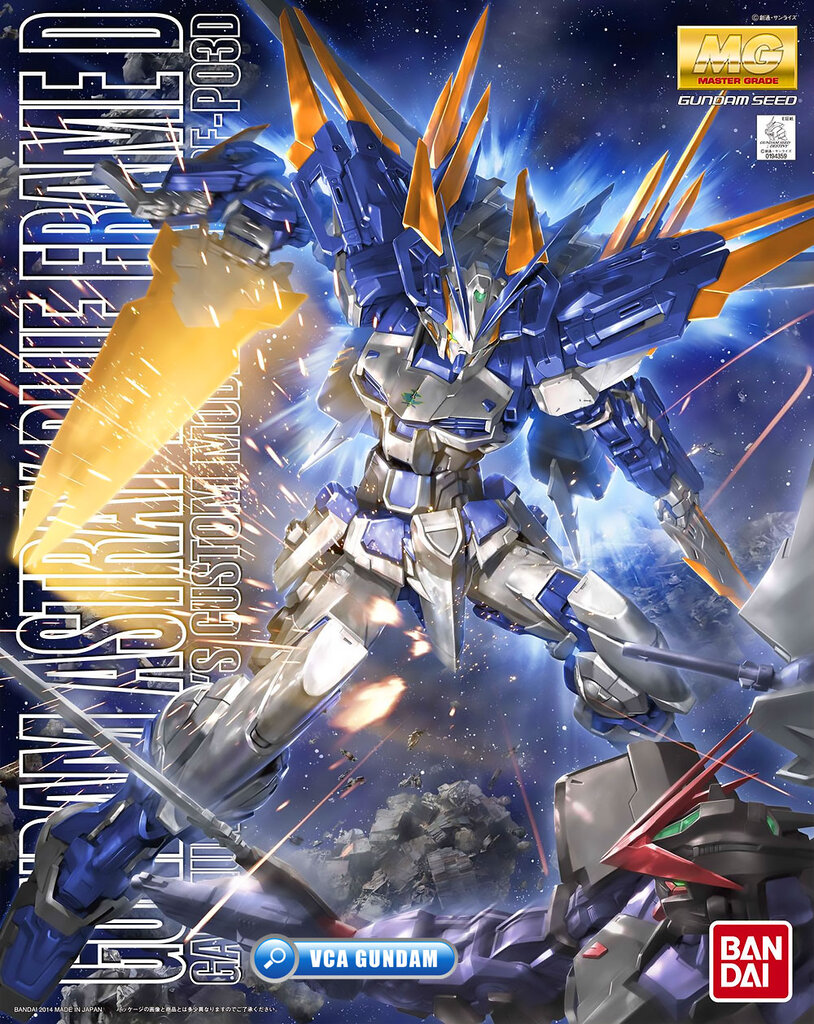 BANDAI GUNPLA MASTER GRADE MG 1/100 GUNDAM ASTRAY BLUE FRAME D โมเดล กันดั้ม กันพลา VCA GUNDAM