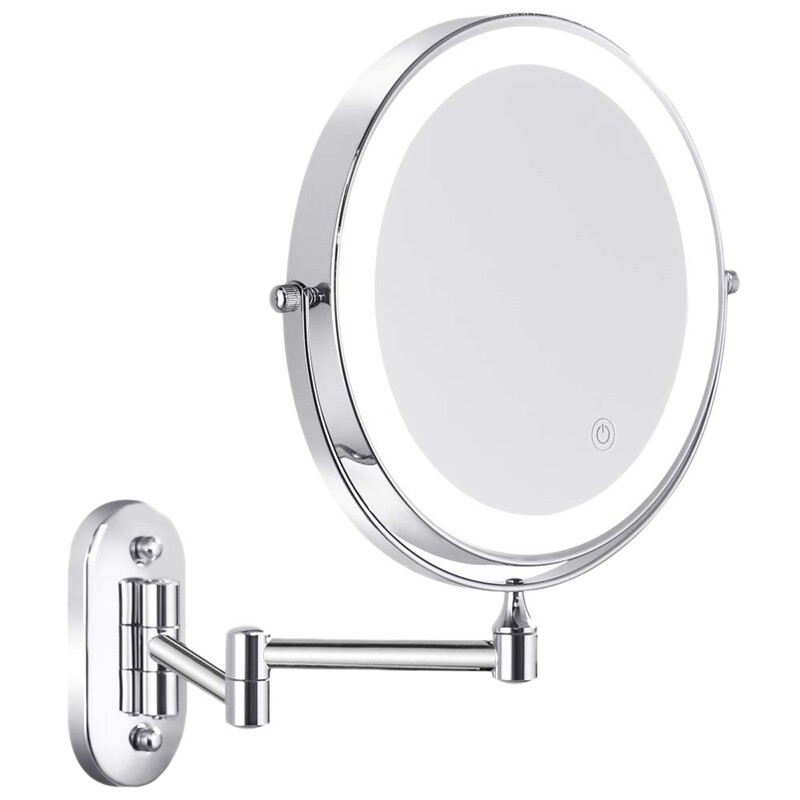 Wall Mounted Vanity Mirror With Led Light Great S And Lazada Philippines Wall Mounted Vanity Mirror With Led, Pansonite Led Wall Mount Makeup Mirror With 10x Magnification