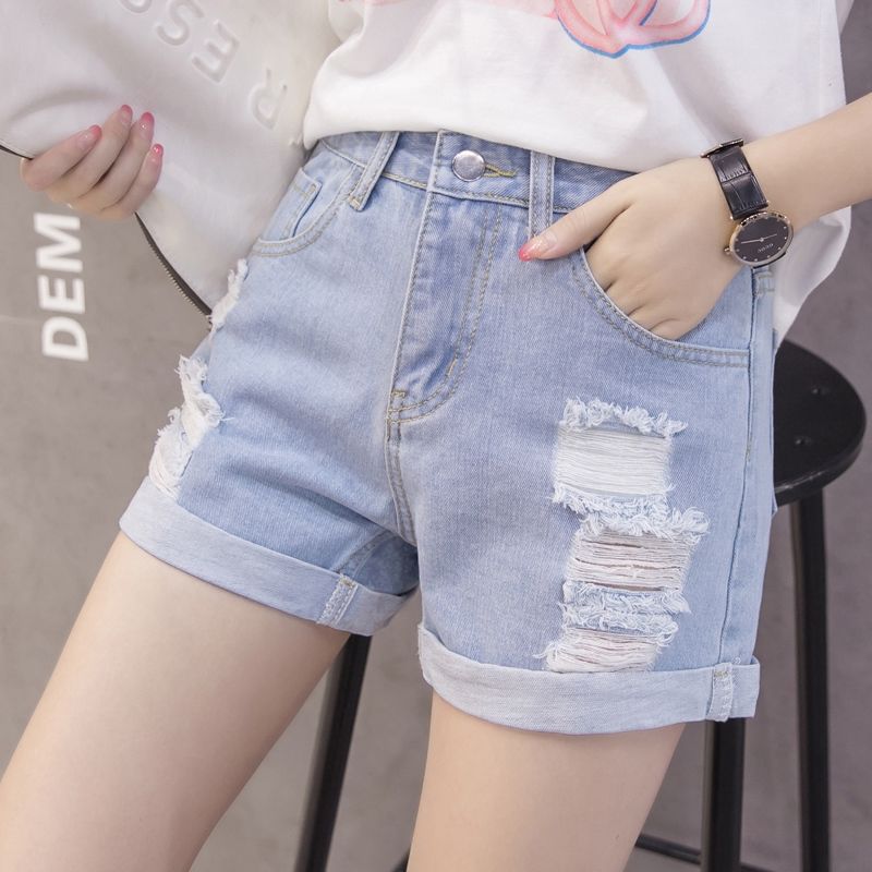 oversized denim shorts womens