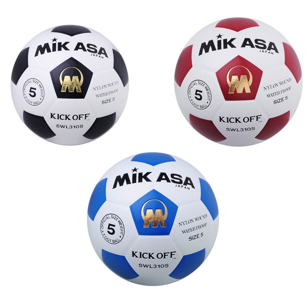 ฟุตบอล MIKASA Collegtions มิกาซ่า ฟุตบอลหนัง Football PU#5 th SWL310S (770)