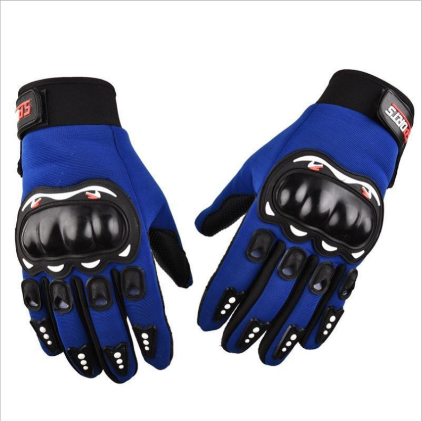 ถุงมือขับมอเตอร์ไซค์ ทัชสกรีนได้ PRO-BIKER ป้องกันการบาดเจ็บที่มือ สวมเต็มนิ้ว ปั่นจักรยาน ออกกำลังกาย ระบายอากาศดีมากPro BikeR Sports Gloves