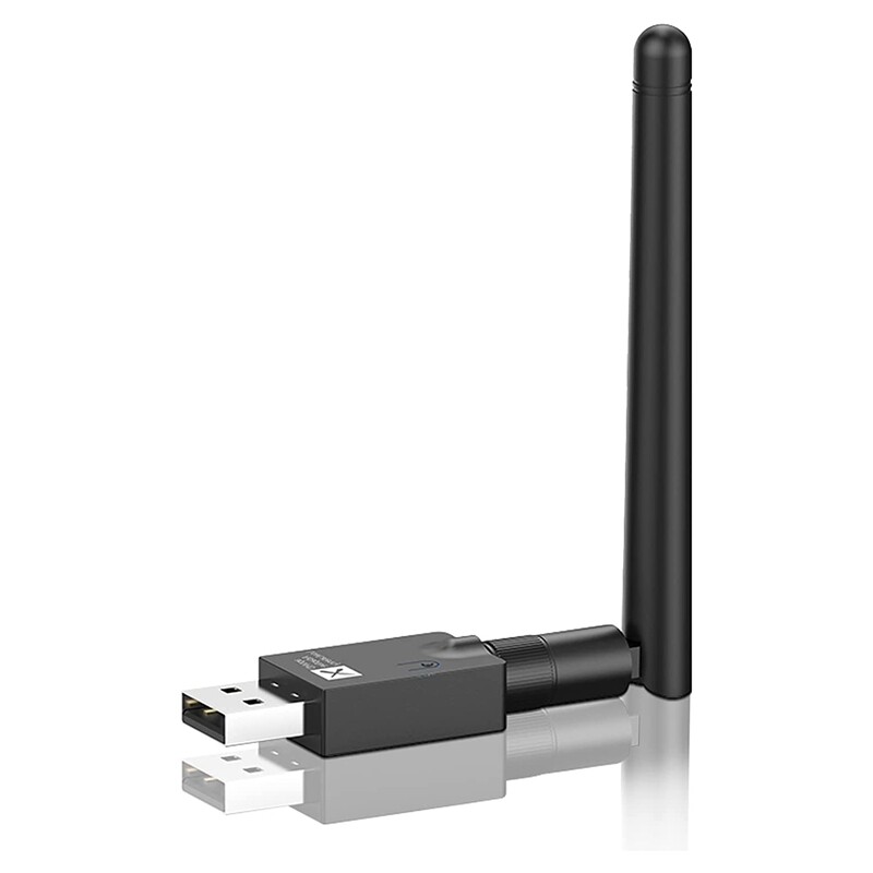 1 PCS USB Bluetooth 5.2 Adapter Black USB Wireless Audio Bluetooth