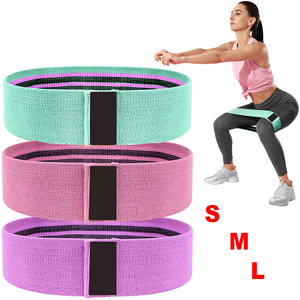SHENZ99225 Anti Slip Workout Arms Legs Fitness Equipment Elastic Band Training Hip Exercise Resistance Bands