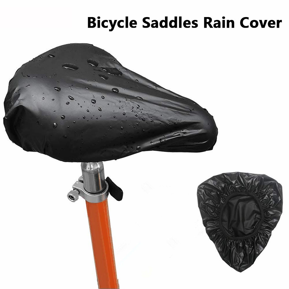 VBGG ใช้ซ้ำได้ในทางปฏิบัติจักรยานปั่นกันน้ำทนฝุ่นผ้าคลุมเบาะนั่งจักรยานที่นั่งที่บังฝนจักรยานอานป้องกัน