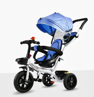 2-way รถเข็นเด็ก 1-3 ปีรถเข็นเด็กจักรยานเด็กพร้อมรถสามล้อเด็กทารก (1)