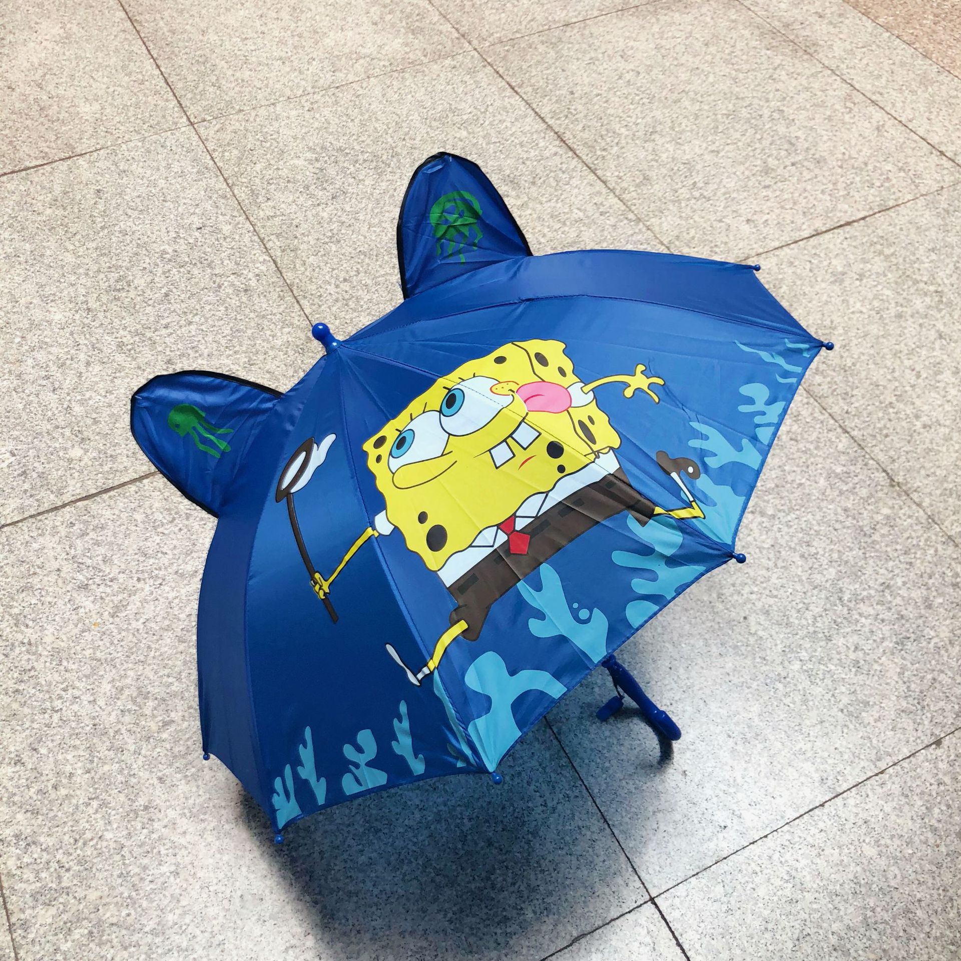 umbrellaสร้างสรรค์ร่มเด็กน่ารักร่มลายการ์ตูนร่มรูปผีเสื้อเด็กสัตว์รูปร่างร่ม1-8ปี