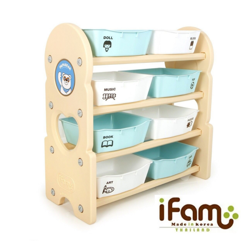 ifam ไอฟาร์ม แบรนด์แท้เกาหลี ชั้นเก็บของเล่น ชั้นวางของเอนกประสงค์ รุ่น Owl / PAPABear นำเข้าจากเกาหลี ราคา 2,490 บาท*ส่งฟรี