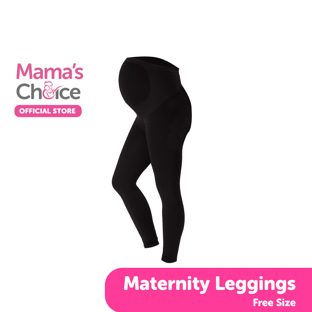 Mama’s Choice กางเกงคนท้อง เลคกิ้งคนท้อง พยุงครรภ์ ยืดหยุ่น ใส่สบาย - Maternity Leggings
