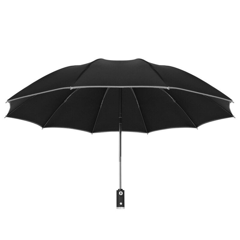 【CANTR】Creative led with light business car reverse umbrella ร่มพับอัตโนมัติแบบสะท้อนแสง