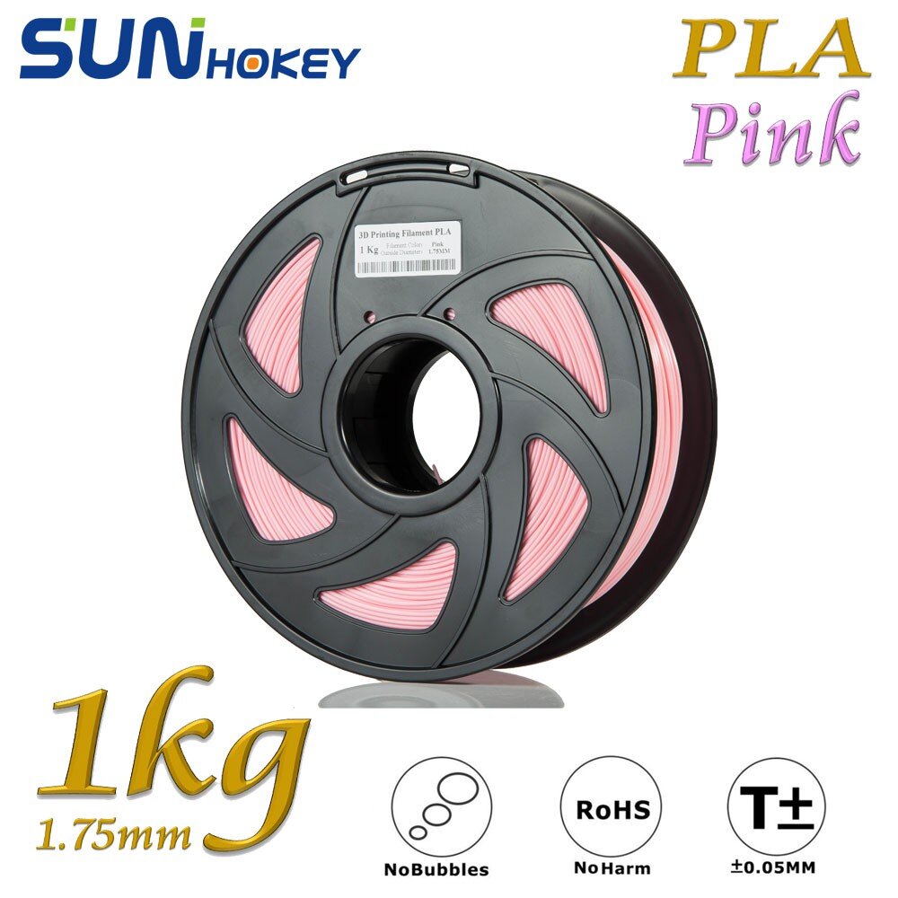 Sunhokey Filament PLA 1kg 1.75mm High Purity , High Precision , High Quality , High Toughness