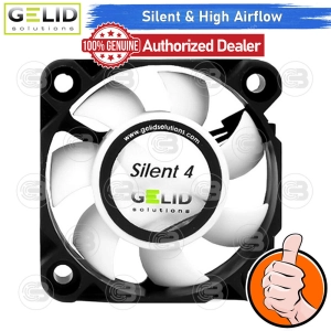 ภาพหน้าปกสินค้า[CoolBlasterThai] GELID Silent 4 PC Fan Case size 40 mm. ประกัน 3 ปี (FN-SX04-42) ที่เกี่ยวข้อง