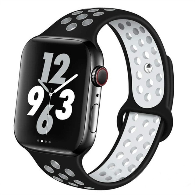 nike apple watch black band