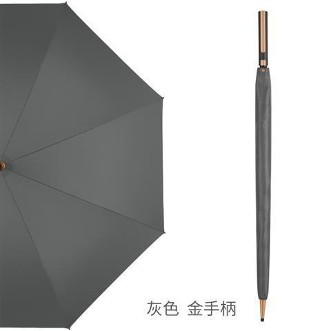 ซ้ายทั้งหมดร่มด้ามยาวร่มขนาดใหญ่คู่ขนาดใหญ่ฝนsร่มตรงจับร่มสีดำยาวจับร่มผู้ชายเทคโนโลยีสีดำ-