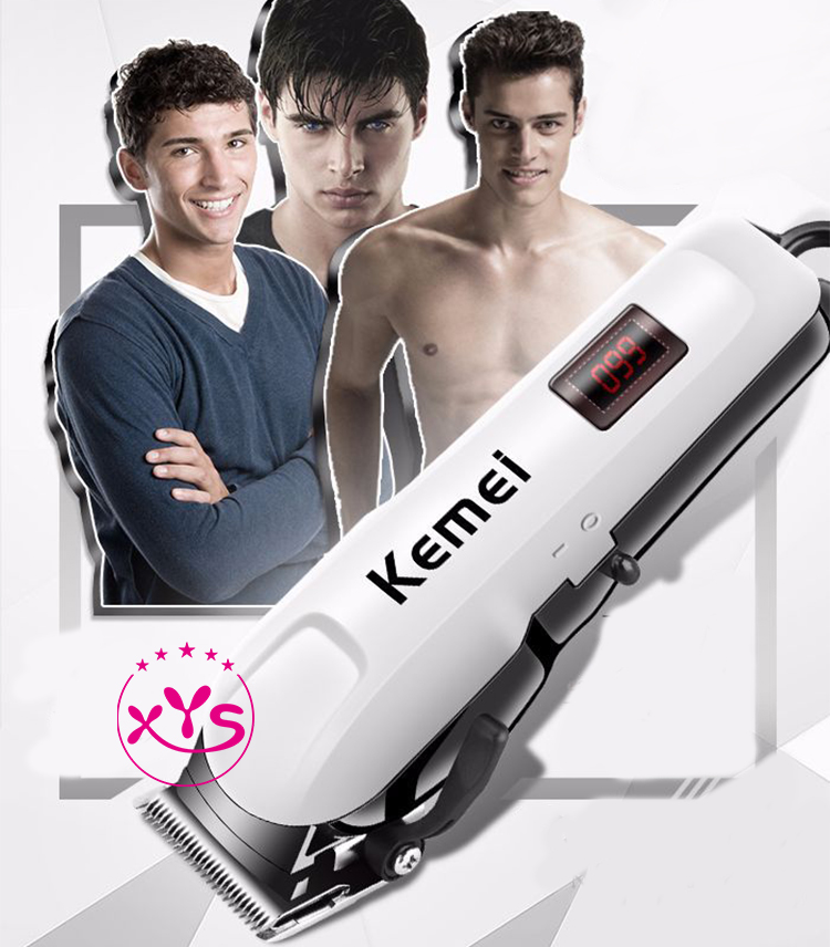 Kemei Km-809A Battery-Powered Hair Clipper, Hair Cutting Machine, Hair Clippers Cordless Battery ราคา 399 บาท*ส่งฟรี
