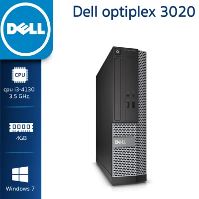 คอมพิวเตอร์มือสอง Dell PC Optiplex 3020 I3gen4 เครื่องดี ราคาถูกๆ Dell 3020 SF พร้อมใช้งาน เล่นเน็ต ดูหนัง งานออฟฟิศ Ruianshop88 (1)