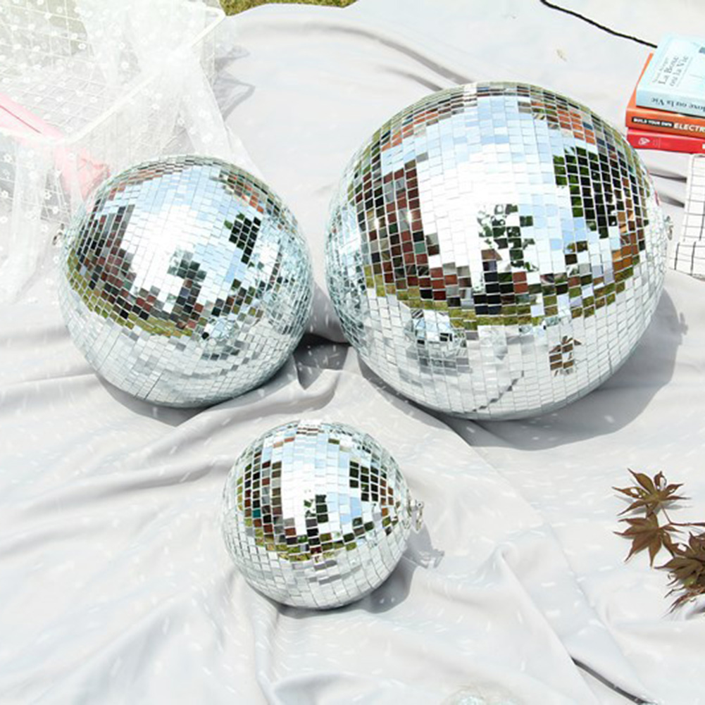 Mini Pink 3cm Disco Mirror Balls (Box of 6), 70's Disco