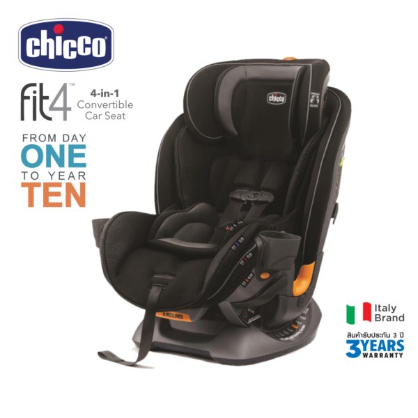 Chicco คาร์ซีท สำหรับเด็กแรกเกิด Fit4 4 In 1 Car Seat