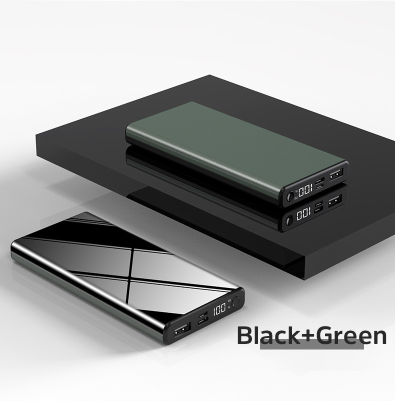 ?ได้รับ2-3วัน?basike 10000mAh QC3.0ชาร์จเร็ว Power bank PD18W พาวเวอเเบง for compatible with all phones (manufactured or imported before 16 Nov 20)รับประกัน1ปี มีสต็อกสีดำ สีเขียว