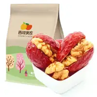 XiYuMeiNong Xinjiang Jujube Filled with Walnuts 268g Hotian Jujube stuffed with dried walnuts