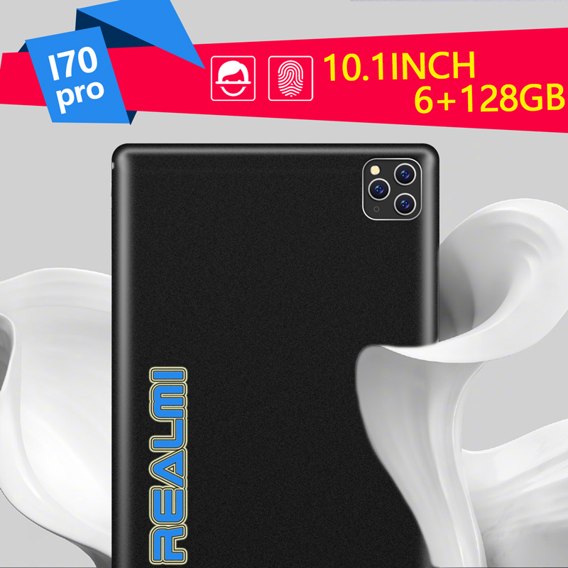 Realmi Thailand Store ? แท็บเล็ต ระบบแอนดรอยด์ 2021 New Tablet (6g+128g) ข้อเสนอที่ดีที่สุด แท็ปเล็ต 10.1 Inch Tablet PC 6GB RAM 128GB ROM Android 8.0 Octa Core WIFI Tempered Glass Screen Resolution 2560 * 1600 HD Camera Tablet รับประกัน1ปี❗ส่งจากไทย