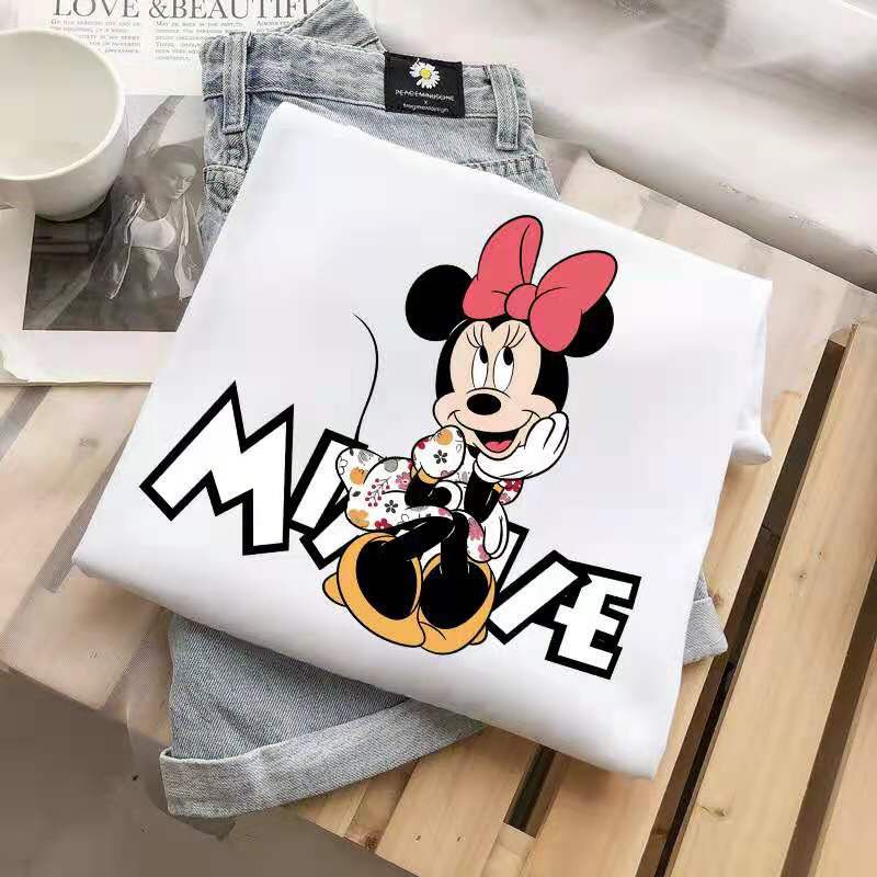 เสื้อยืดมิกกี้เมาส์ Mickey Mouse เสื้อยืดลายการ์ตูน งานสวย งานเรียบ งานดี ผ้านิ่มใส่สบาย