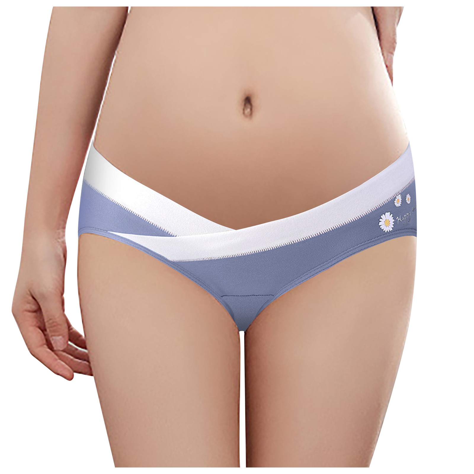 BOODDO Breathable V-ประเภทต่ำเอวชุดชั้นในกางเกงกางเกงในสตรีมีครรภ์การตั้งครรภ์กางเกงขาสั้นกางเกง