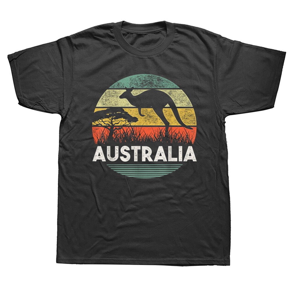 Australia Day Shirt Funny Australian Kangaroo Vintage Gift T Shirt Men Funky Casual Tops Shirt Cotton T Shirts Fashionable| |   - AliExpress