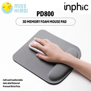 สินค้า INPHIC PD800 Memory Foam Mouse Pad แผ่นรองเมาส์ mouse pad ใช้รองเมาส์ทำให้เพิ่มประสิทธิภาพการใช้เมาส์มากขึ้น