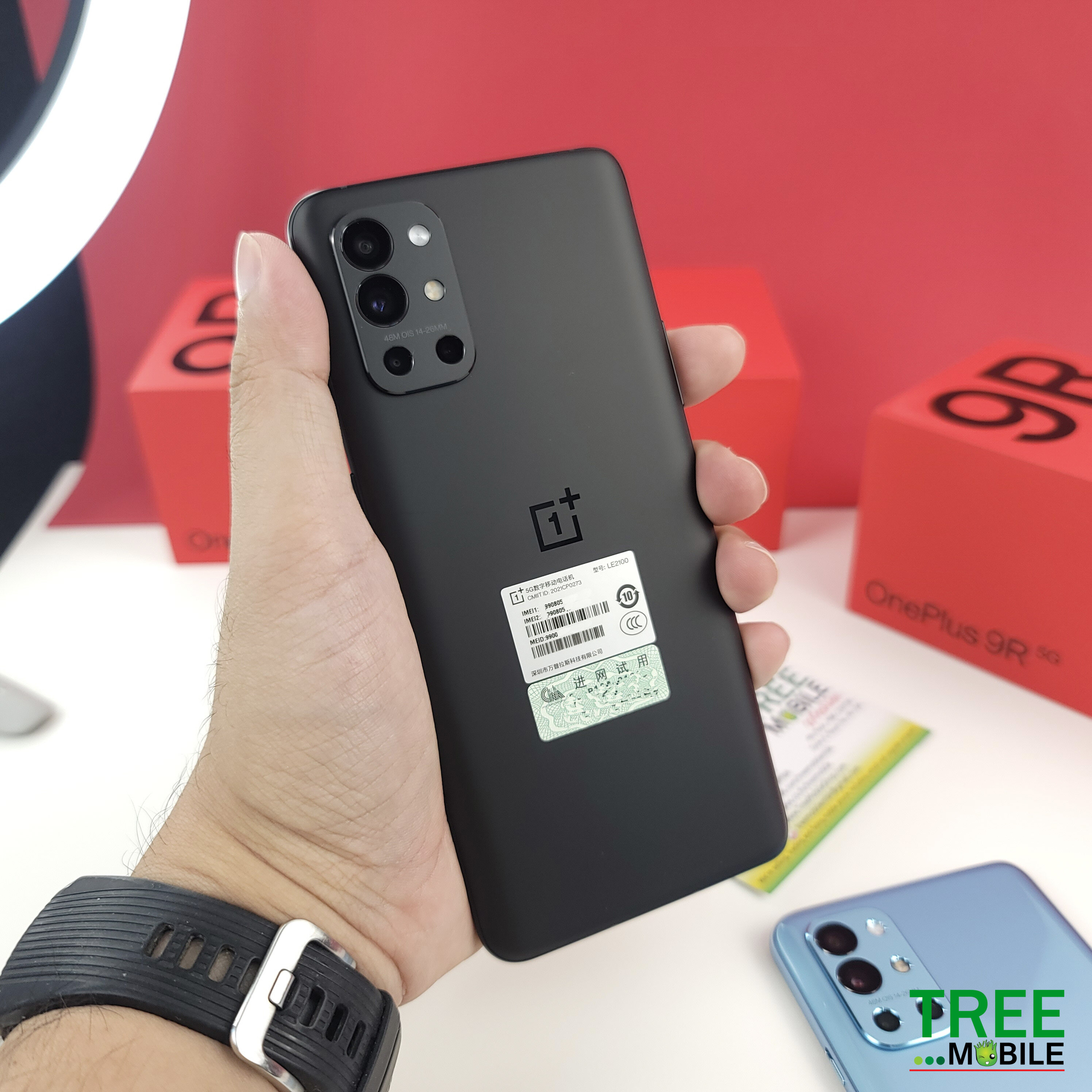 พร้อมส่ง OnePlus 9R Snapdragon 870 ? 8/128GB Ram8/256GB วันพลัส 9 โปร Hasselblad SD870 จอเทพ 120Hz OxygenOS 4G 5G WarpCharge 65W Android 11 Flash Flashship phone 4500 mAh เกมมิ้งโฟน ร้าน TreeMobile / Tree Mobile