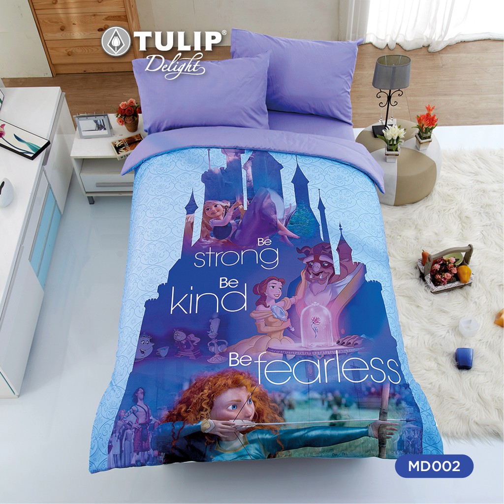 Tulip รุ่น Delight Digital Print ผ้าห่มนวม 60X80 ลิขสิทธิ์ Disney Princess ลาย MD002 ราคา 1,450 บาท*ส่งฟรี
