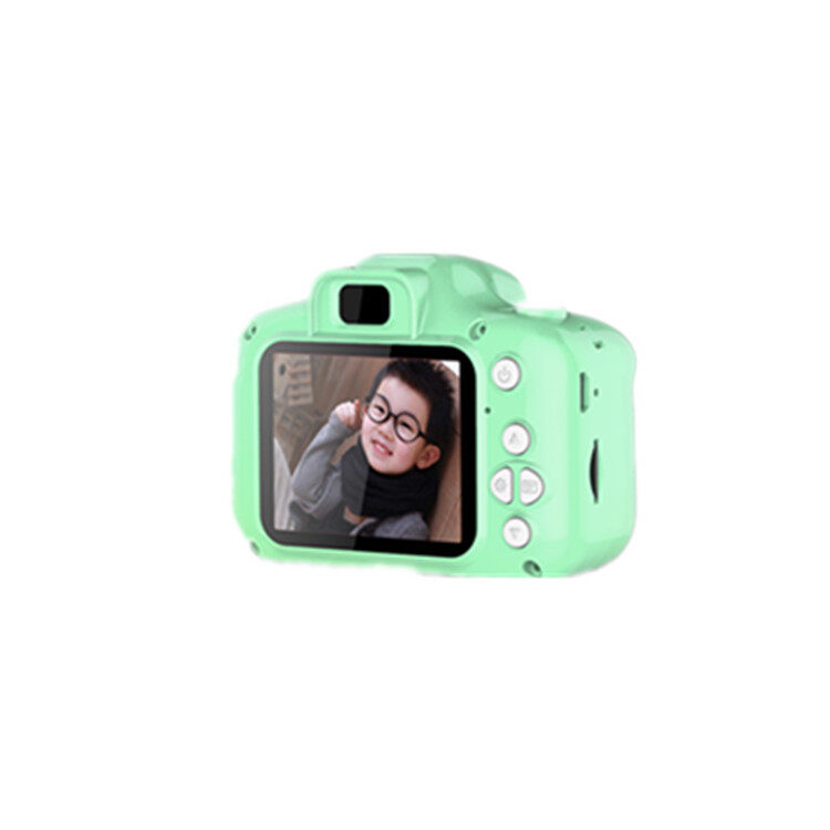 【 Stock】Householdsa เด็กดิจิตอลกล้องวีดีโอขนาดเล็กชาร์ตไฟได้กล้องถ่ายภาพของเด็กกันกระแทก8MP HD เด็กวัยหัดเดินกล้องเด็กกล้องวิดีโอ