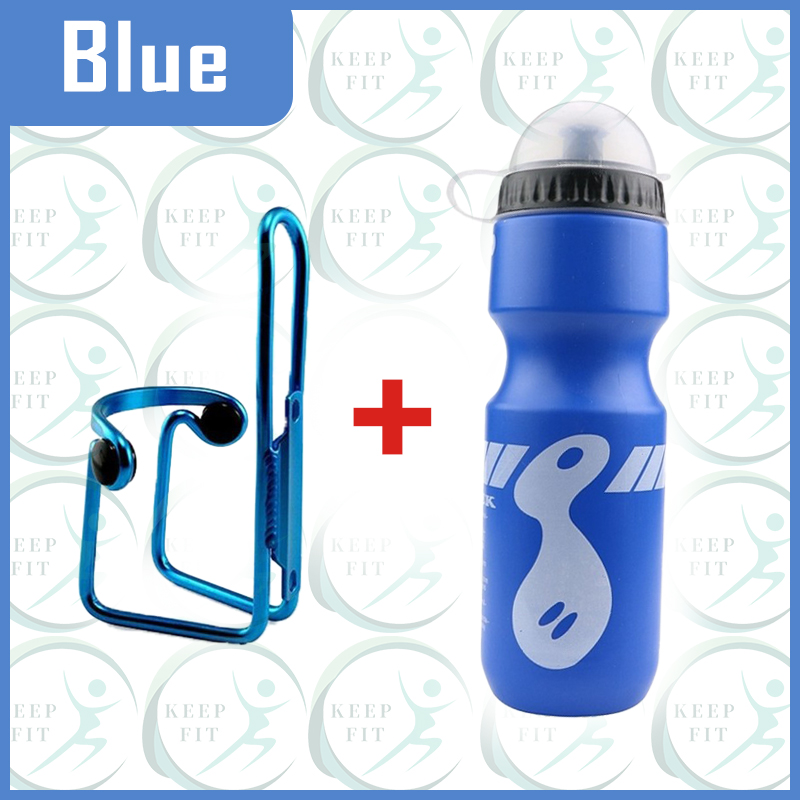 KEEP FIT ขวดน้ำดื่มแบบพกพา Bicycle water bottle ขวดน้ำ + ขากระติกน้ำจักรยาน ขวดน้ำกีฬาสำหรับขับขี่จักรยาน กีฬาและกิจกรรมกลางแจ้ง จักรยาน ขวดน้ำ