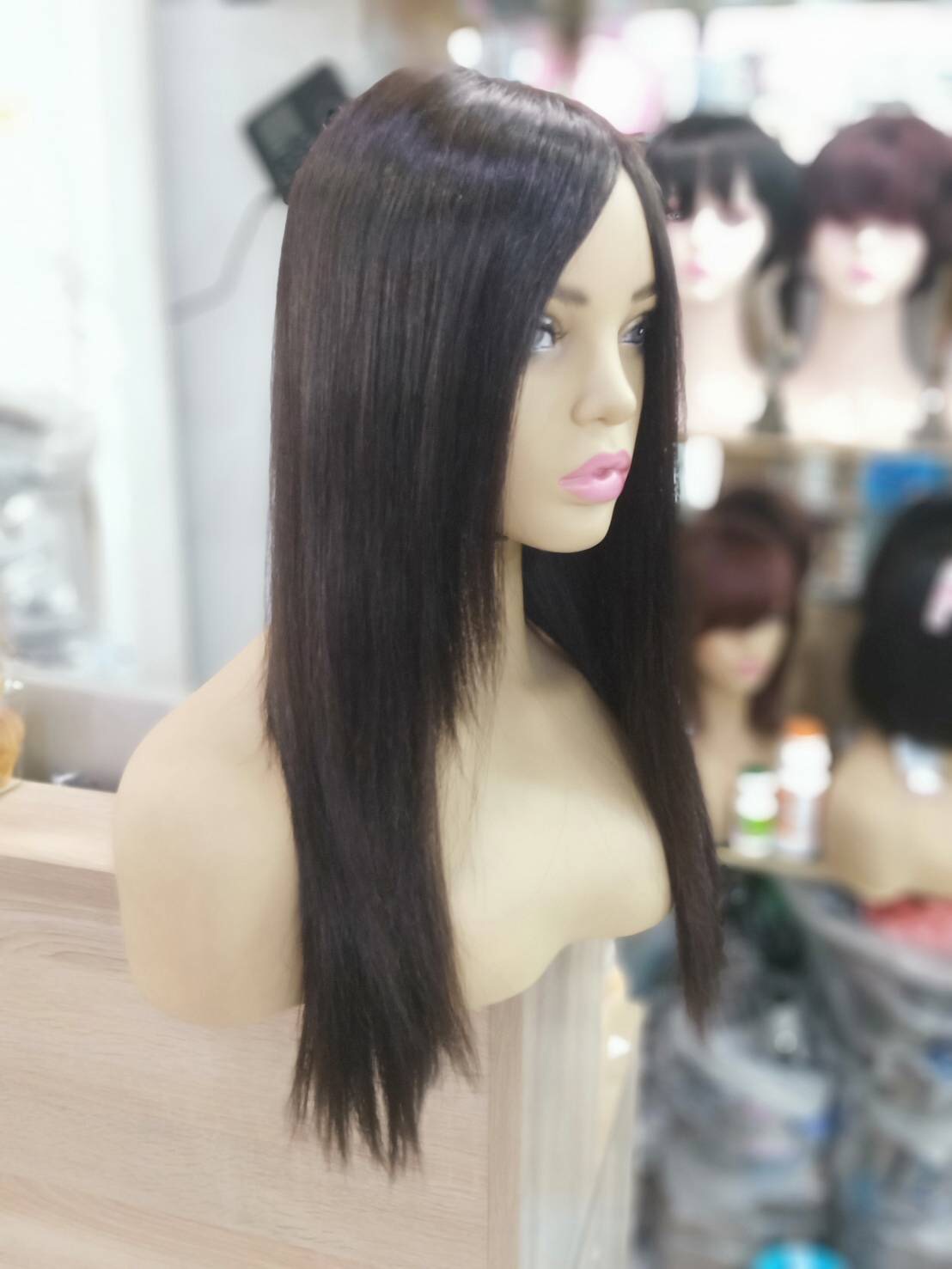 ผลิตภัณฑ์ความงามและการดูแลผิว CALA WIGS วิกผมแท้ทอมือ วิกผมแท้ 100% แบบทอมือ ผมยาว 50CM CALAWIGS-2020 วิกผมแท้ ทอมือครึ่งหัว MONO รหัส K001 ส่งในไทย