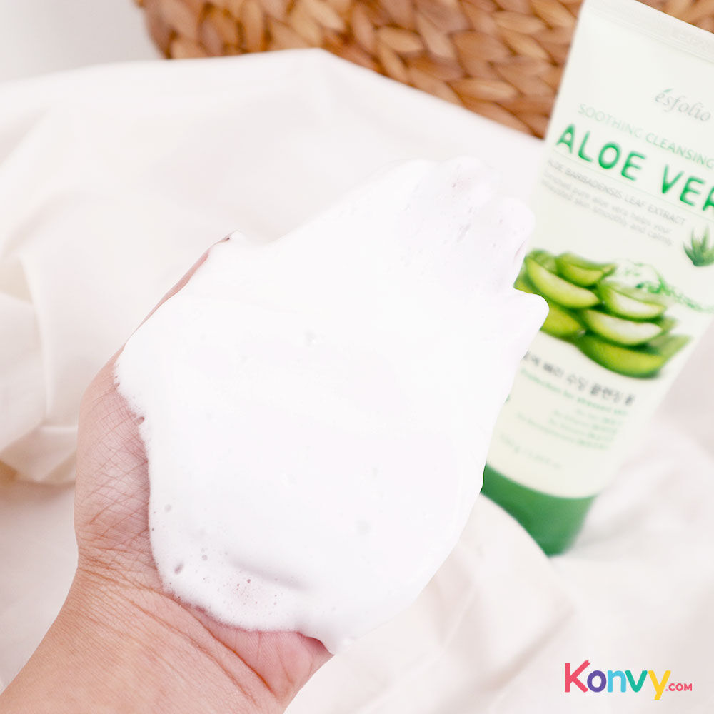 Esfolio Aloe Vera Soothing Cleansing Foam 150g   |  Lazada.co.th