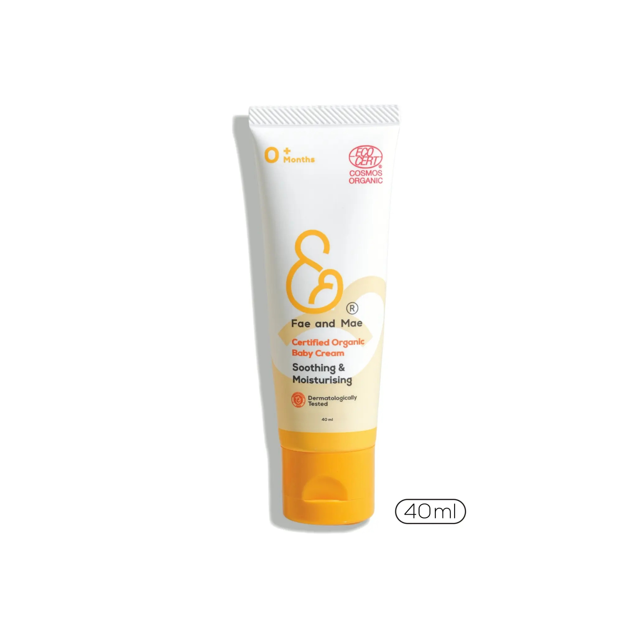 เฟ แอนด์ เม Fae and Mae Certified Organic Baby Cream ครีมออร์แกนิก เด็กทารก ทาได้ทั้งตัว หน้า ผิวบอบบาง ผิวแพ้ง่าย เผยผิวเนียนใส ครีมทาผิวเด็ก ครีมทาหน้าเด็ก ไม่ทิ้งรอยยุงกัด รอยมดกัด