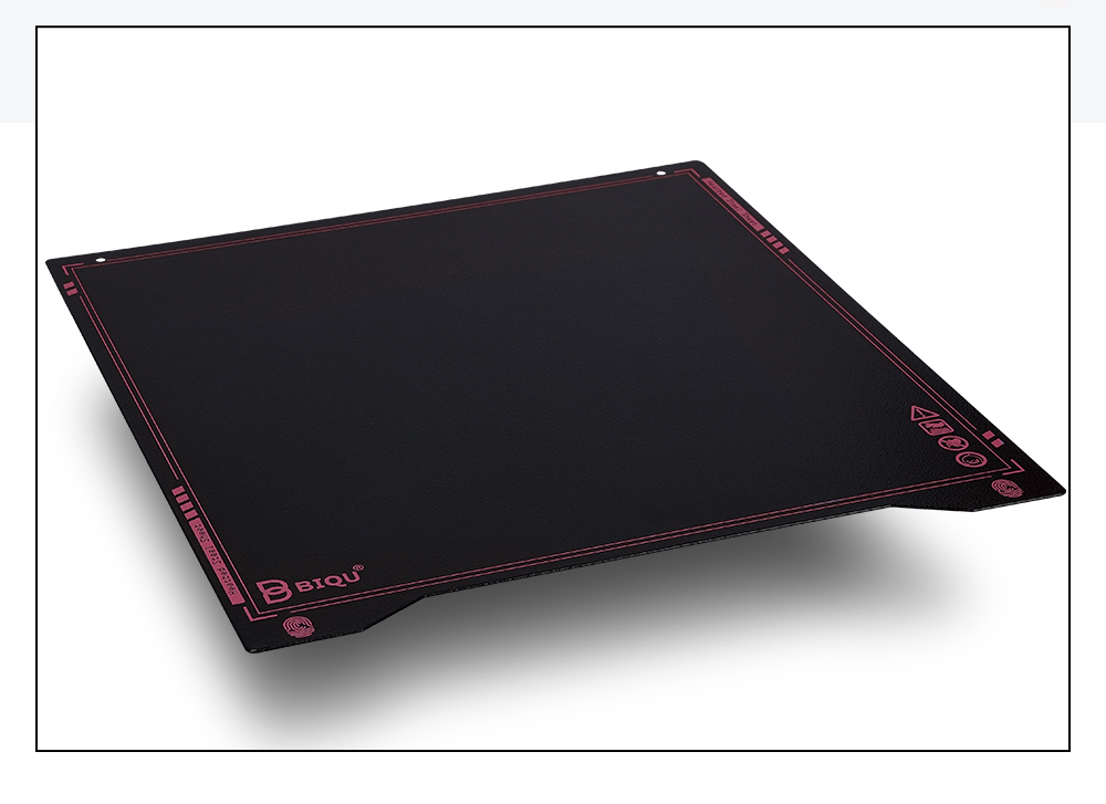 BIQU SSS B1 Super Spring Steel Sheet Magnetic Heat Bed 235*235*0.3mm Square Flex Plate For B1 3D Printer Heatbed Platform